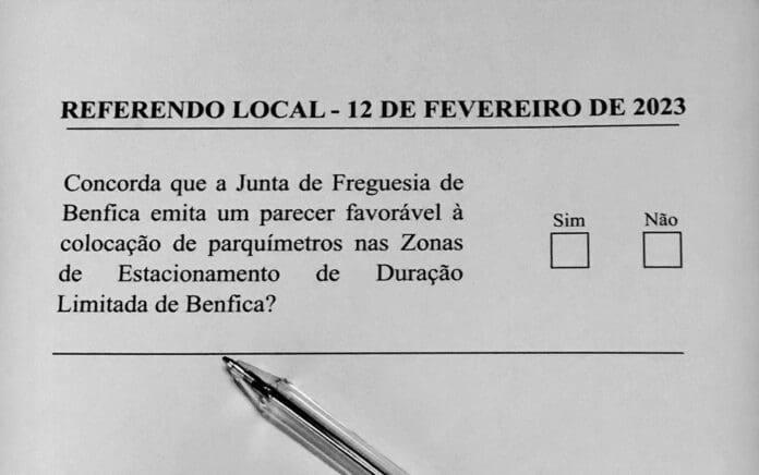 Os moradores de Benfica votaram 'Não' ao alargado do estacionamento tarifado na freguesia